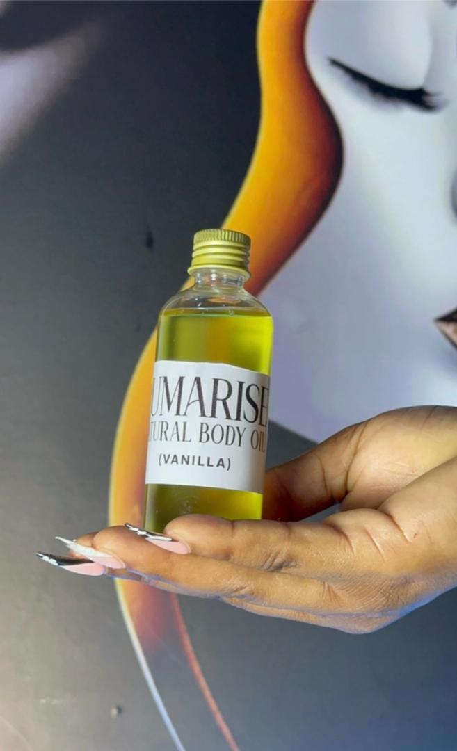 VANILLA SCENTED NATURAL BODY OIL