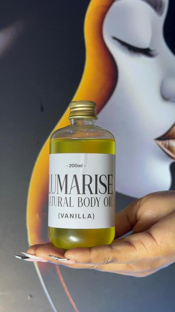 VANILLA SCENTED NON- GREASY NATURAL BODY OIL